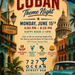 Cuban night Monday June 15th 4-8:30pm