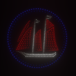 Boothbay Harbor prepares for 700-drone light show July 18. Courtesy of  Northern Lights Drone Shows 