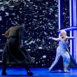 Elsa (Marie Eife) warning Hans (Paul Schwensen) to keep his distance in a scene from MSMT "Frozen" running through Aug. 1 Jared Morneau Photography