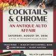 Boothbay Railway Village Cocktails & Chrome August 29th