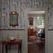 Looking into the dining room of the Bowman House. Courtesy of Historic New England