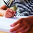 Person writing