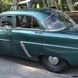 Jim Olson’s 1952 Ford Customline sedan garnered the first-place trophy at Saturday’s Williams-Fossett Vintage Car Show in Bristol. Courtesy photo