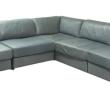 5 Piece Leather Sectional Sofa