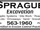 Sprague Excavation   563-1960  Septic Systems