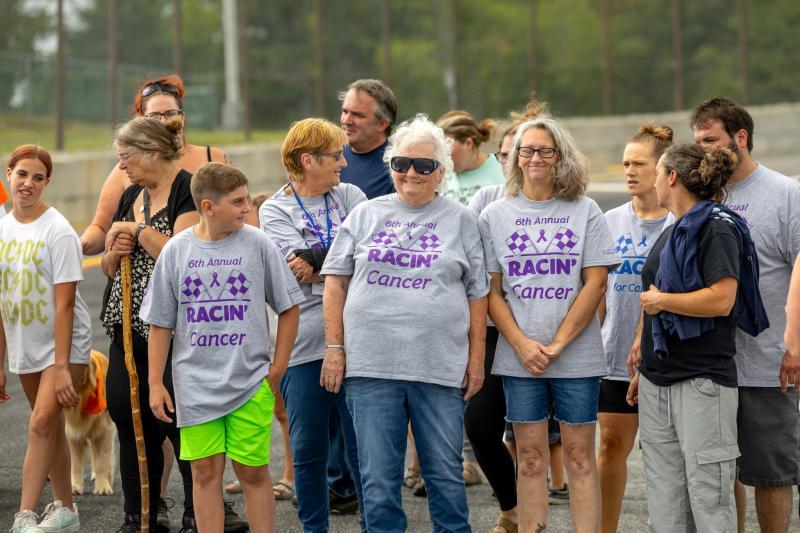 Last year’s Racin’ Cancer Walk. Jasen Dickey photo 