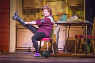 Charis Leos (Louise) Always...Patsy Cline. Maine State Music Theatre. Photo by Kinectiv.