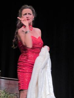 Laurie Brown tells it like it is in “ Anything Goes: