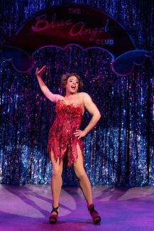 Stephane Duret (Lola) Brought down the house on opening night. Lola