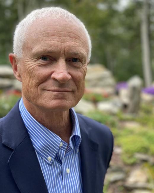 Maine Author Geoffrey Bates. 