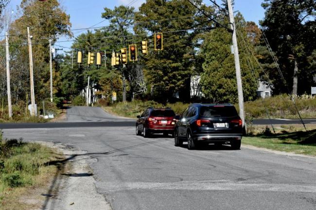 MaineDOT is planning improvements to the intersection of Route 1 and Nequasset Road. PHIL DI VECE/Wiscasset Newspaper