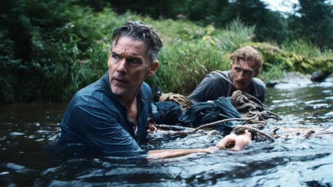 Ethan Hawke in a scene from "The Weight," opening Oct. 30 at the Lincoln Theater. Courtesy of the venue