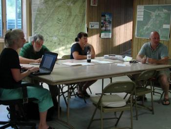 The Edgecomb Board of Selectmen at their July 16 meeting SUSAN JOHNS Wiscasset Newspaper