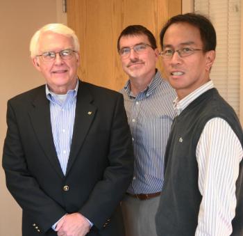 David Lawrence, Dr. John Murray and Dr. Aquilino Alamo, joined the Lincoln County Healthcare Board this fall.