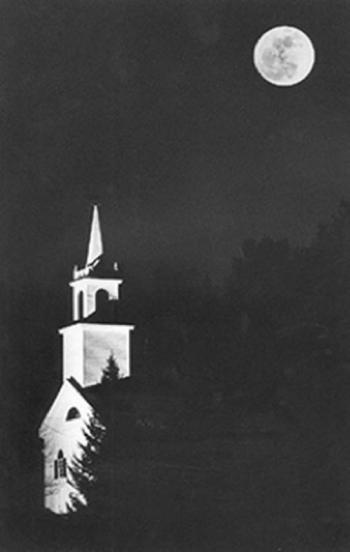 Funds raised at a public supper in Alna on May 4 will be used to paint the steeple at the Old Head Tide Church. Courtesy of Friends of Head Tide Church