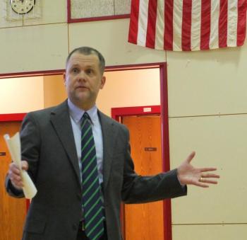 Incoming RSU 12 superintendent Howard Tuttle starts his new position on July 1, 2013. JOHN MAGUIRE/Wiscasset Newspaper