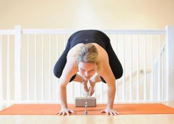 Yoga Teacher Melanie Burns. Courtesy of Liza Hall