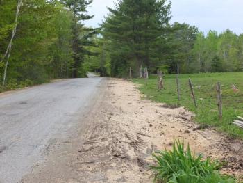 Jefferson Landowner Victoria Burbank has been fighting with the town over road maintenance activities along her property since at least 2009 and has now filed a lawsuit against the town. JOHN MAGUIRE/Wiscasset Newspaper