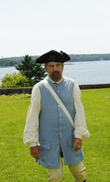 Colonial Pemaquid will be the site for a 237th anniversary reading of the Declaration of Independence by living history interpreter Don Loprieno.