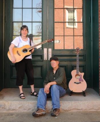 PERFORMING November 7, as part of the month's music series at Savory Maine, are Sylvia Tavares and Tom Arter. Courtesy of Savory Maine