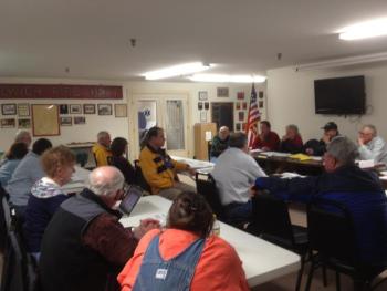 Photo of woolwich selectmen meeting