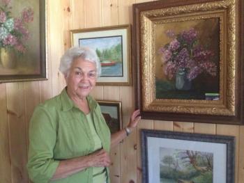 Artist Joyce Hines