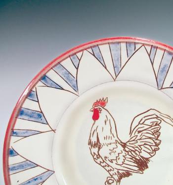 Guests will receive a handmade ceramic plate by attending the 20th annual Salad Days event at the Watershed Center for the Ceramic Arts in Newcastle on July 12. Courtesy of the Watershed Center