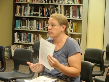 Wiscasset High School Assistant Principal Sarah Ricker