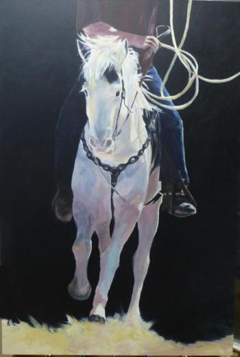 Oil by Beth Badger