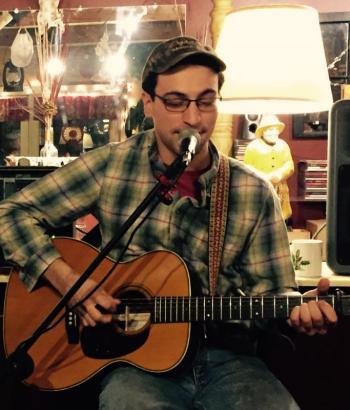 Gabe Tonon doing what he loves most. LISA KRISTOFF/Boothbay Register Gabe Tonon