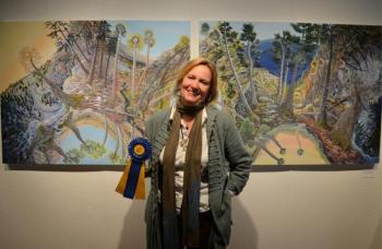 Winner of ART2014 Best in Show, Amy Peters Wood
