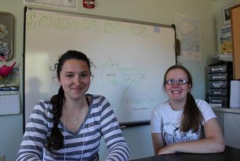 Photo of Molly Thibault and Emma Goltz