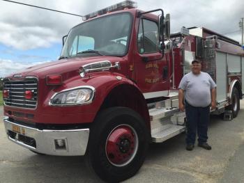 Alna fire truck, Mike Trask