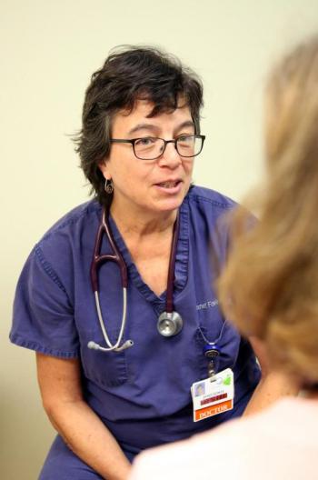Janet Fowle, MD, is an emergency department physician at the Miles Campus of LincolnHealth and at the urgent care center on the St. Andrews Campus of LincolnHealth. Emergency physicians at LincolnHealth are seeing a relatively high incidence of tick-borne diseases this year. Courtesy photo