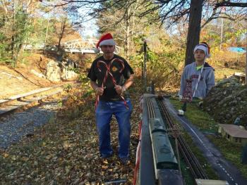 Candy Cane Train, Maine Eastern Railroad
