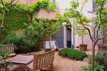 Ahhh ... Wouldn’t it be a dream to have café dans le jardin tous les matins (coffee in the garden every morning)? You can if you are the lucky winner of Heartwood’s Vacation Raffle prize for the apartment in Provence! Courtesy photo