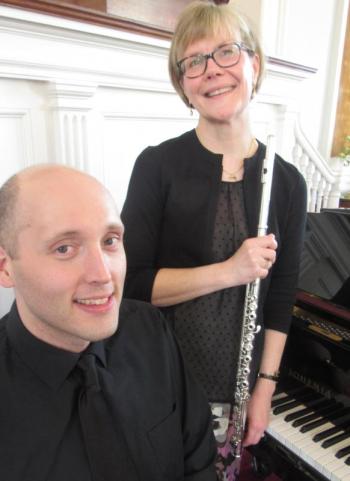 Leslie Stroud and Matthew Odell in concert at the Opera House at Boothbay Harbor June 30. Courtesy of Cathy Sherrill Leslie Stroud & Matthew Odell