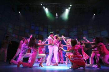 Sophie and Sky 4-ever! – Maine State Music Theatre’s “Mamma Mia!” Aug. 11 opening night. Courtesy of MSMT MSMT “Mamma Mia!” 2016
