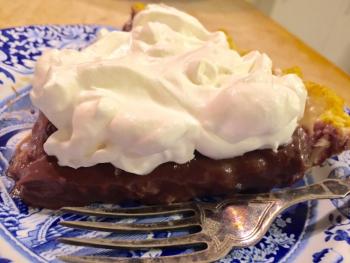 Chocolate cream pie — the perfect brunch dessert. SUZI THAYER/Boothbay Register