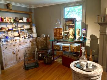 The Marston House is full of 18th and 19th century European antiques. SUZI THAYER/Boothbay Register