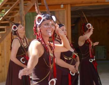 Members of the Sirumem Belly Dance Troupe. ART MAYERS/Boothbay Register