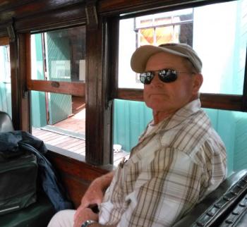 Carroll Lermond travels to Saturday’s concert. JANE CARPENTER/Wiscasset Newspaper