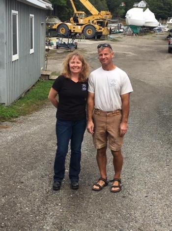 Blake’s Boatyard, Amy Goodwin, Dusty Goodwin, marine, business