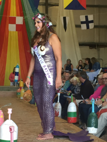 Another look at Luanne Webb in Purple Reign. LISA KRISTOFF/Boothbay Register