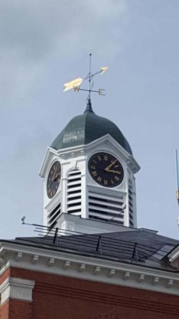 A recent project was the renovation of the Franklin County Courthouse in Farmington. Courtesy of Mid-Maine Restoration franklin county courthouse, mid-maine restoration