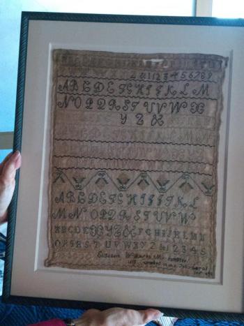 Early sampler.