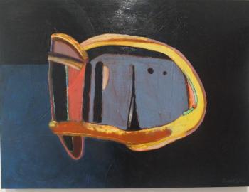 “Happy Sunfish” – 2017 - acrylic – David Estey David Estey