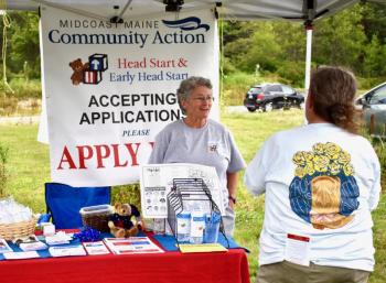 Pat Maguire, case manager for Bath Head Start, a part of Midcoast Maine Community Action. PHIL DI VECE/Wiscasset Newspaper