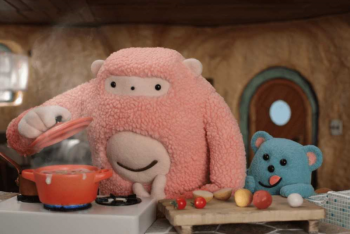 “Mogu & Perol” are discovering food and friendship. The film screens Sept. 14 and 28. Courtesy of the venue