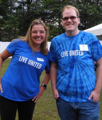 Mary and Josh Fetterling at the campaign kick-off. Courtesy of Barbara Reinertsen